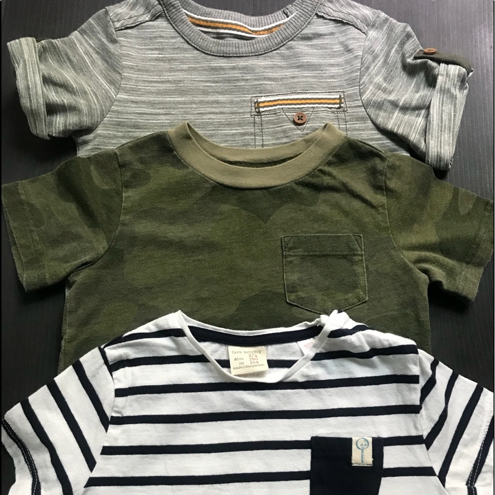 T-Shirt Bundle: Zara, GAP, Genuine Kids -OshKosh